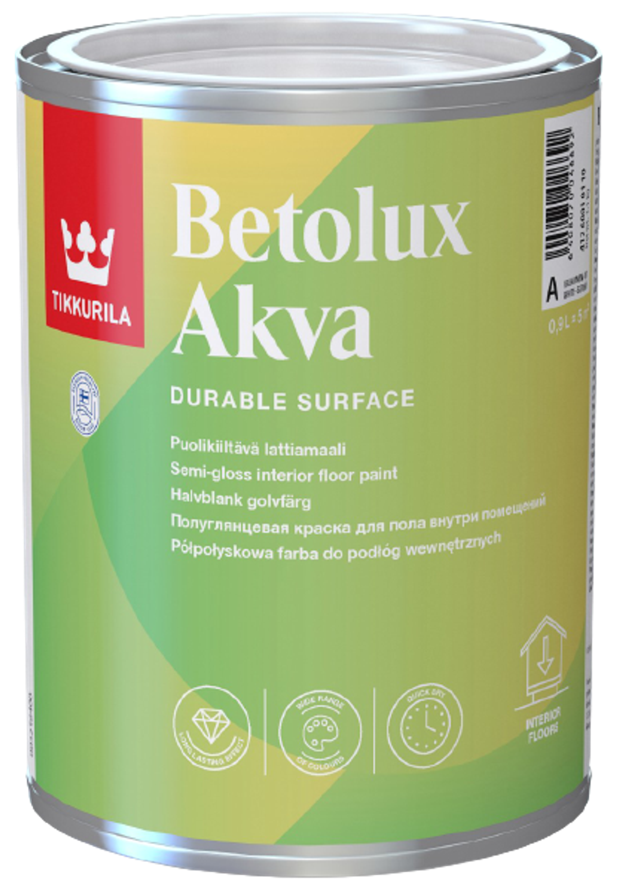 BETOLUX AKVA, barva na podlahy, TIKKURILA