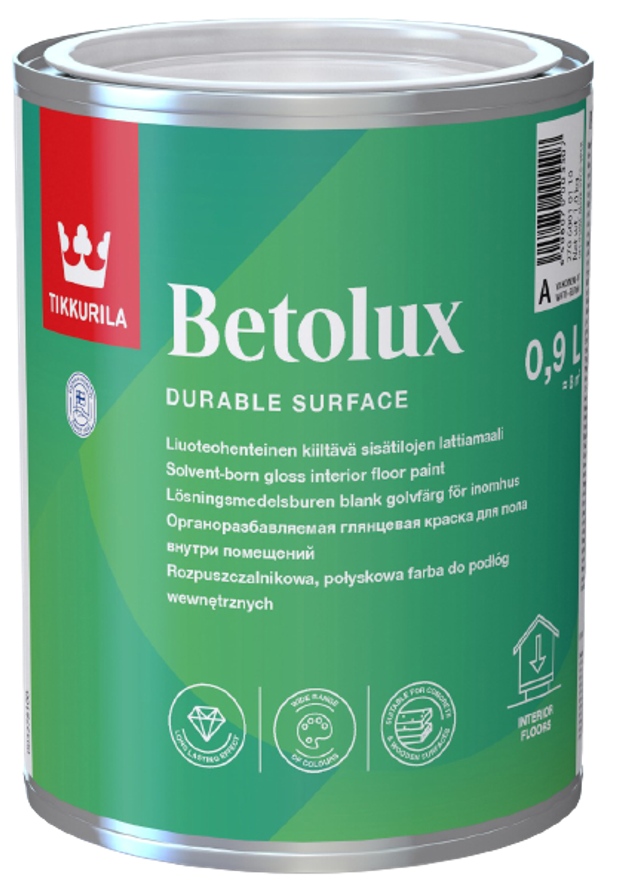 BETOLUX, barva na podlahu, TIKKURILA