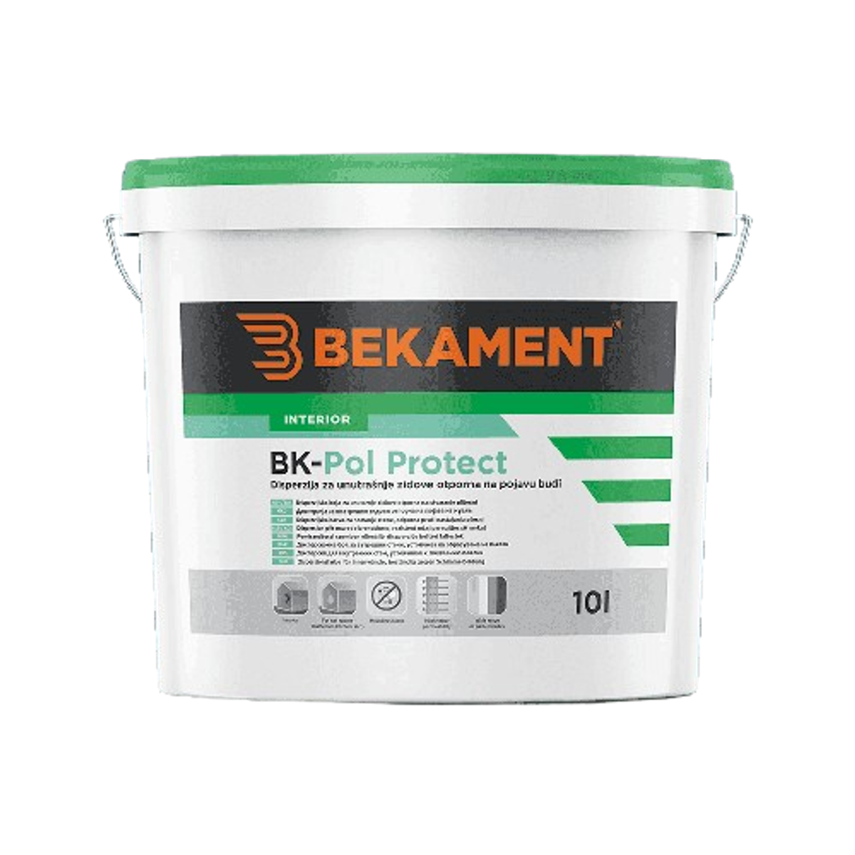 BK-POL PROTECT - Protiplísňová matná disperzní barva