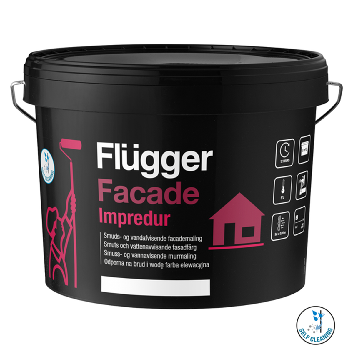 FACADE IMPREDUR - Silikonová fasádní barva od výrobce Flügger

