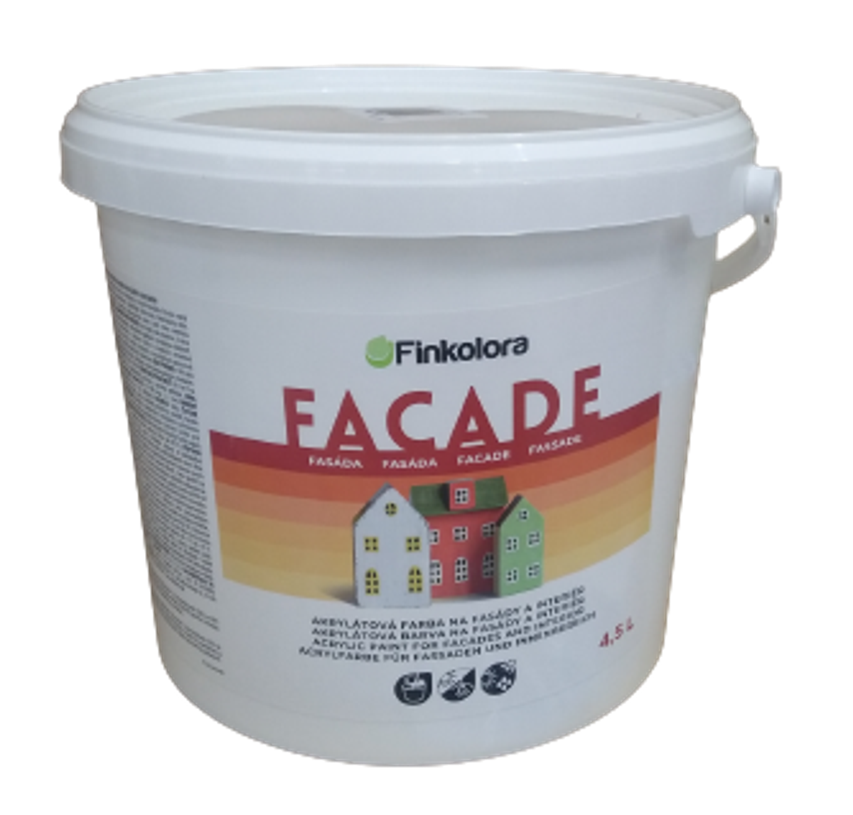 FINKOLORA FACADE, fasádní a interiérová barva