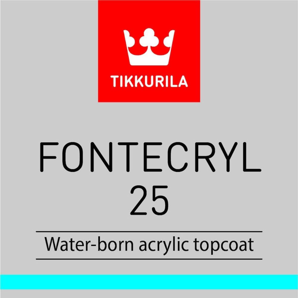 FONTECRYL 25, rychleschnoucí barva, TIKKURILA