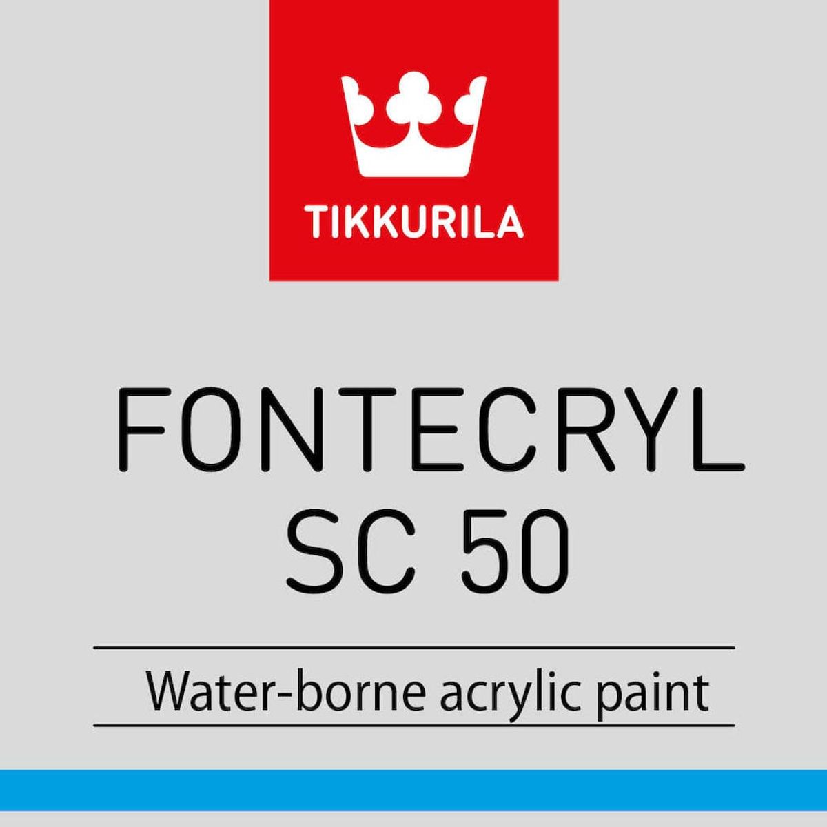 FONTECRYL SC 50, rychle schnoucí nátěr , TIKKURILA