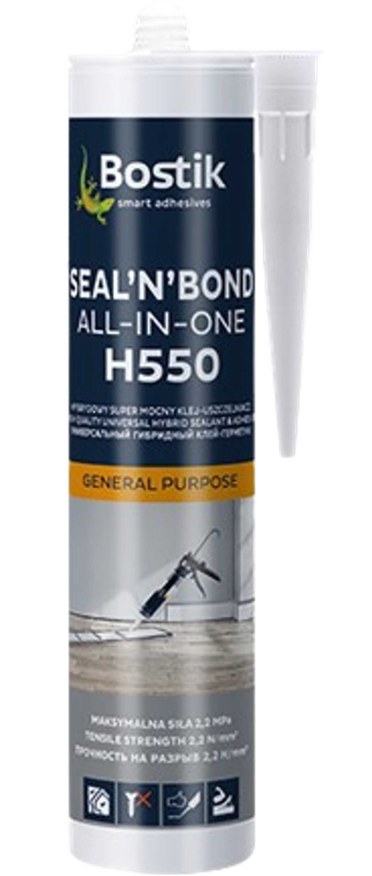 H550 SEAL´N´BOND ALL-IN-ONE - Superpevný hybridní lepící tmel