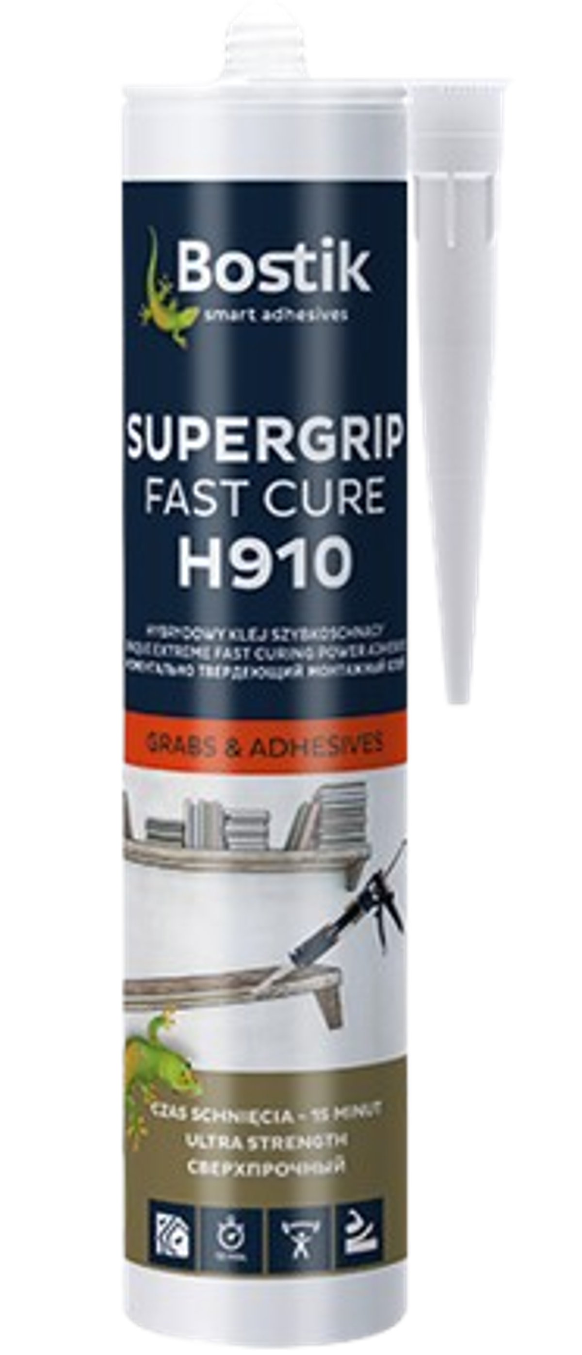 H910 SUPERGRIP FAST CURE - Extrémně rychlé silné lepidlo