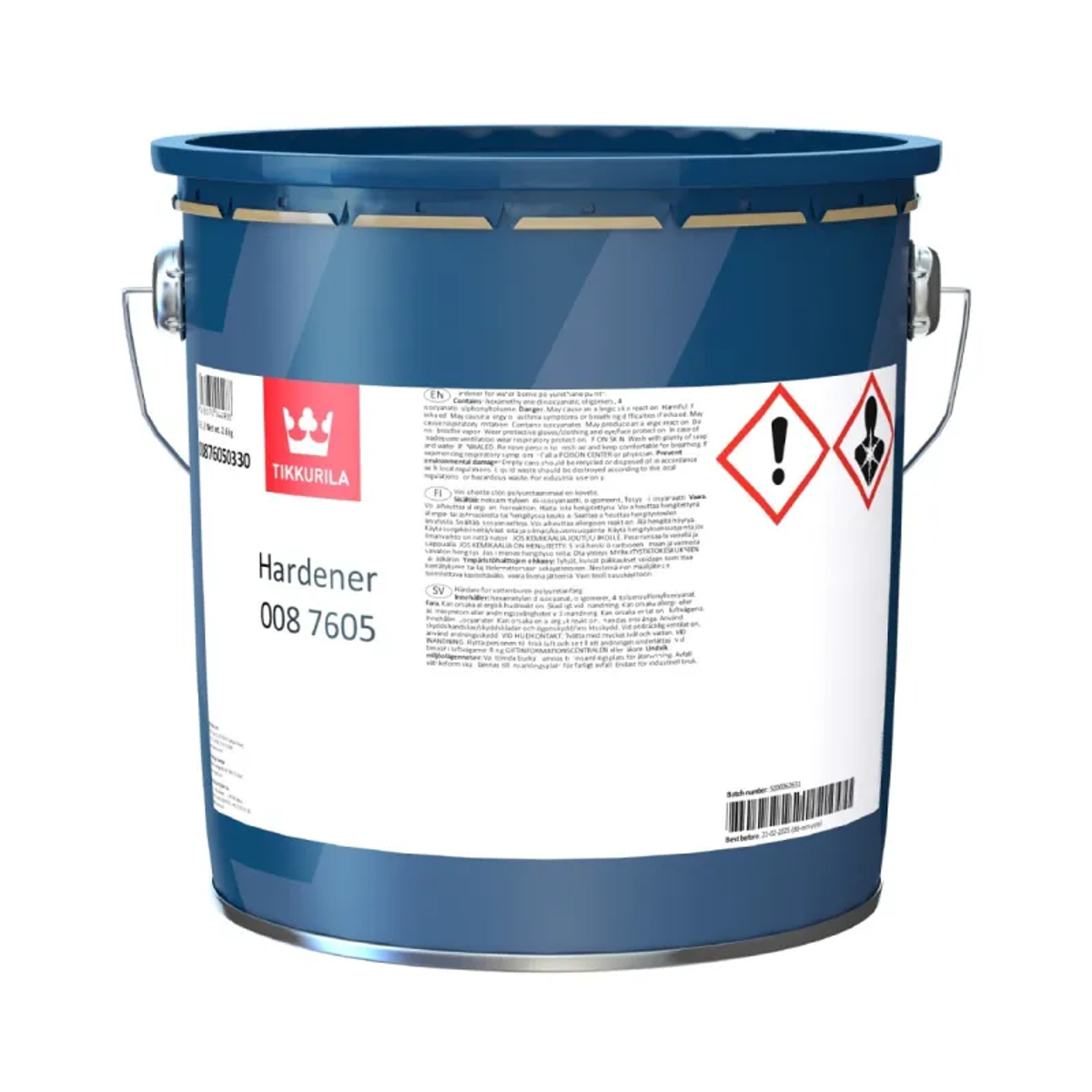 HARDENER 008 7605 - Tužidlo pro vodou ředitelné polyuretanové barvy.