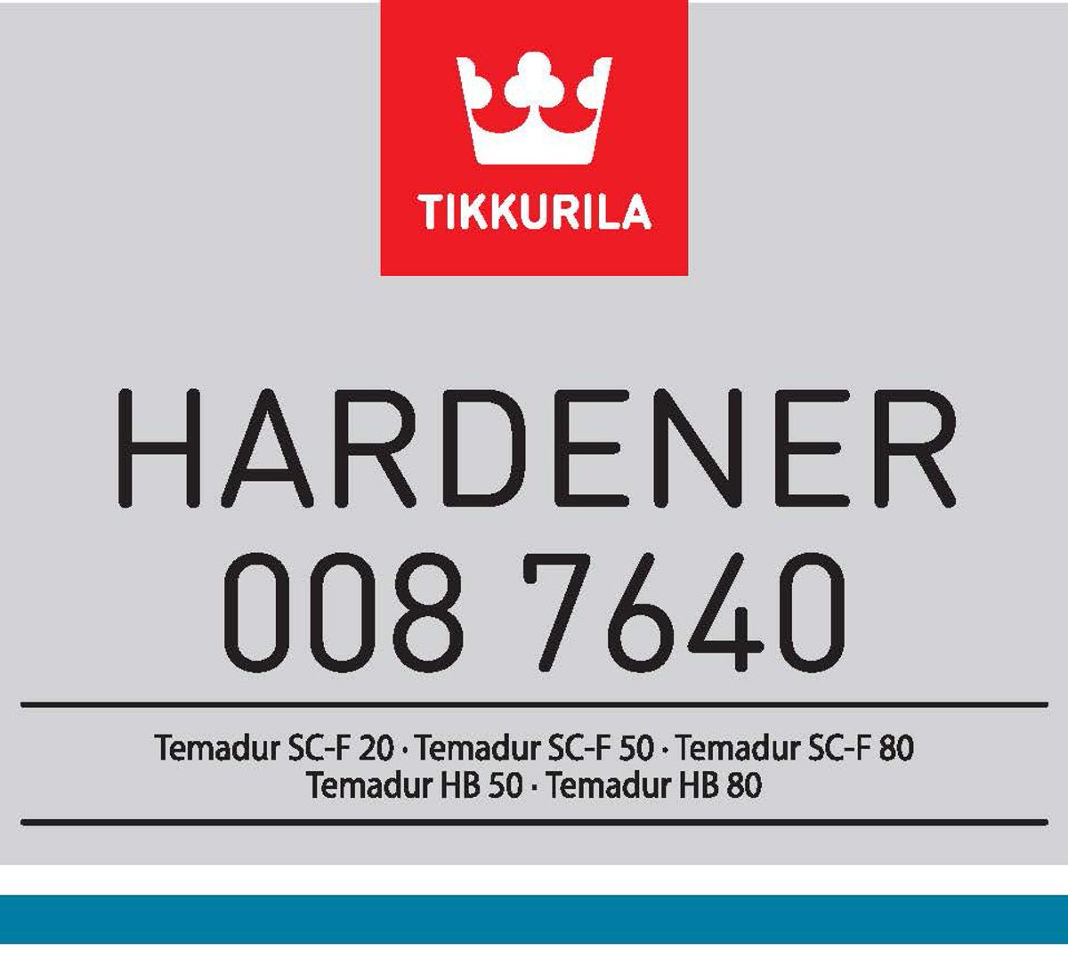 HARDENER 008 7640, tužidlo, TIKKURILA