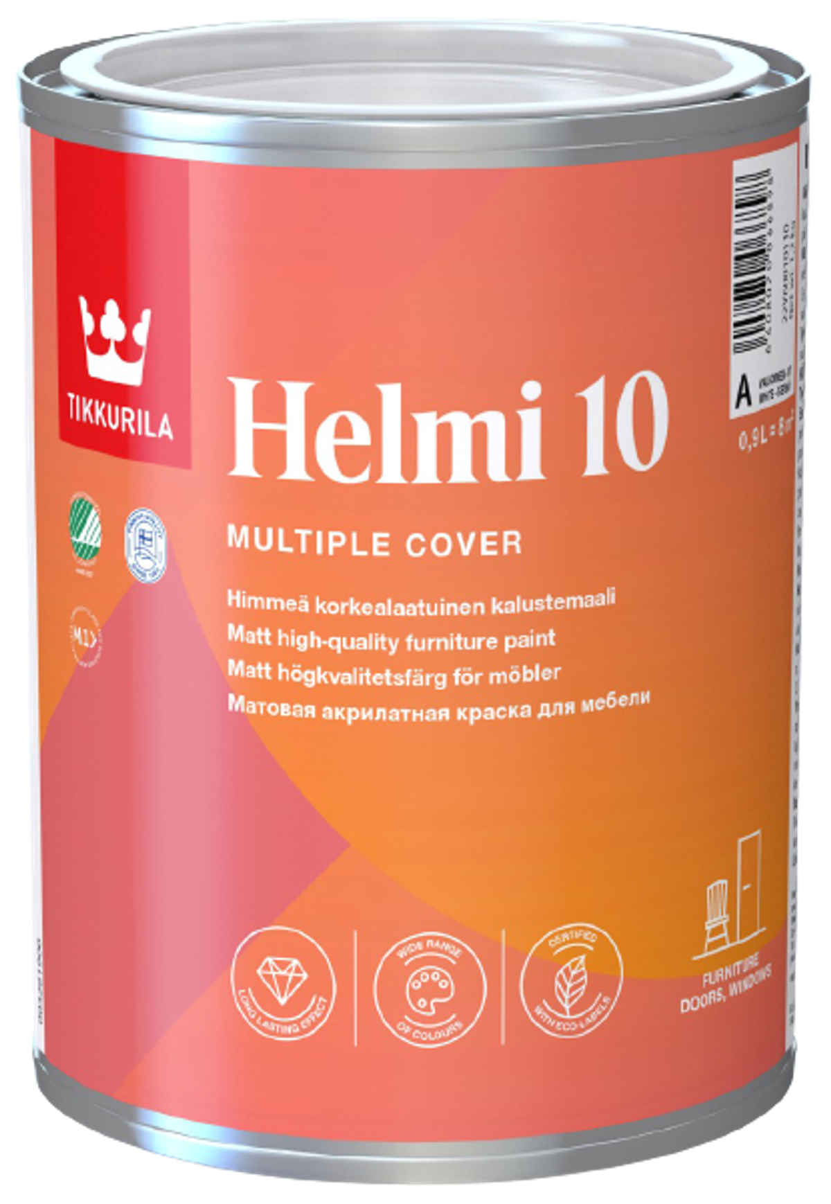 HELMI 10 - Víceúčelová, akrylová, matná nábytková barva