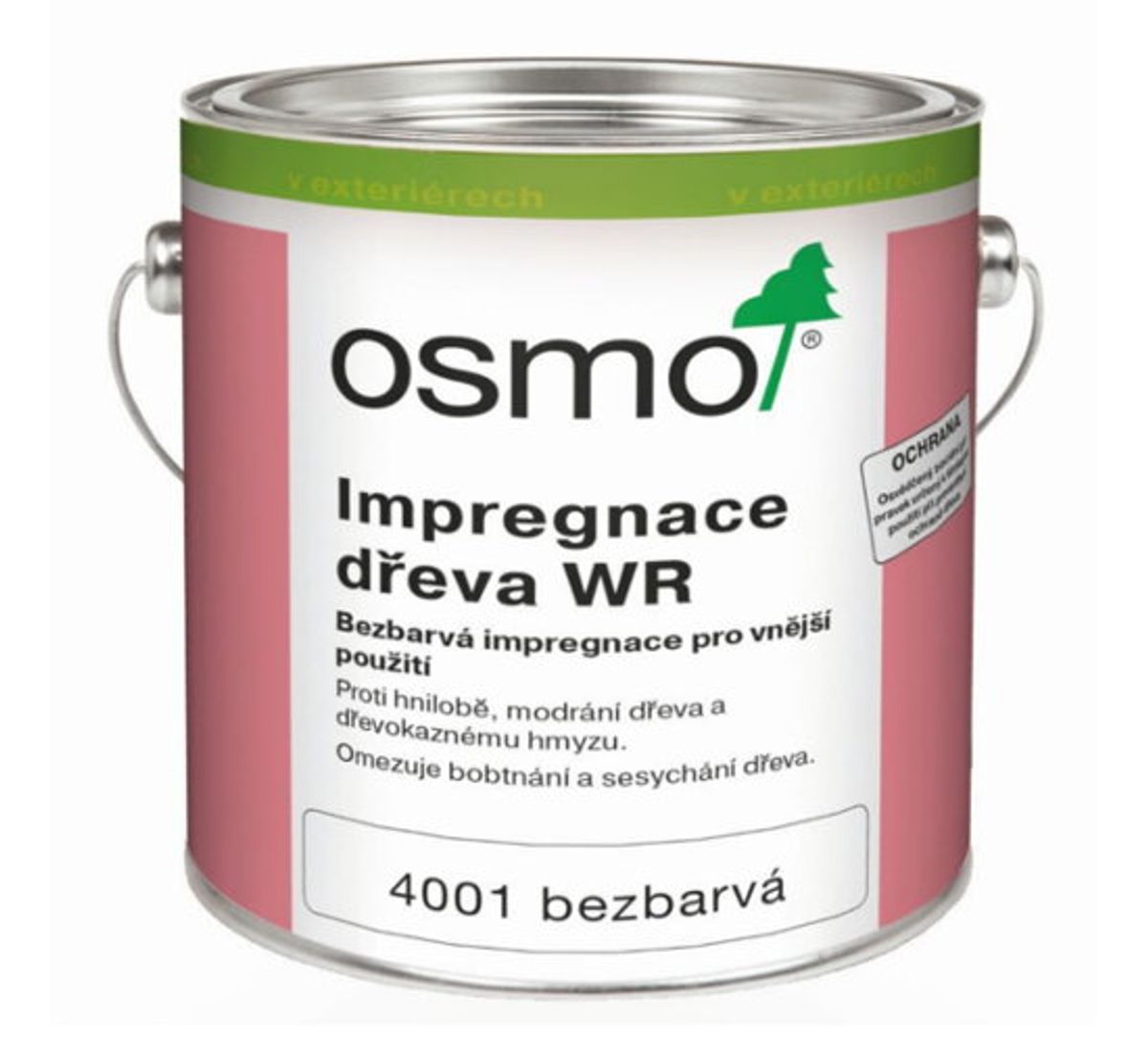 IMPREGNACE DŘEVA WR - Ochrana působení škůdců a hub