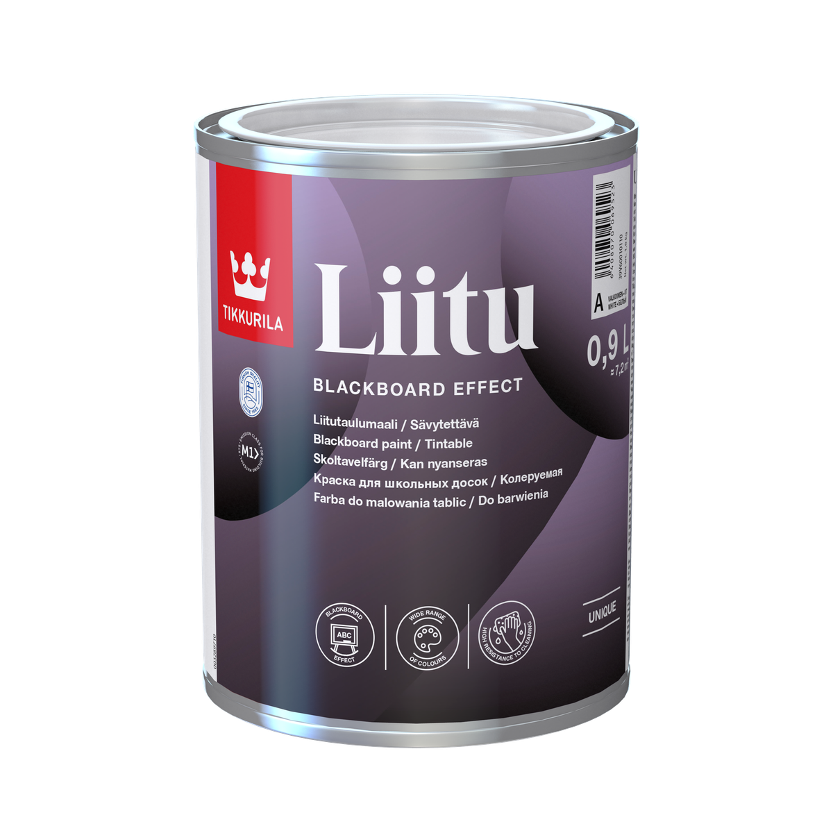 LIITU BLACKBOARD PAINT, tabulová barva, TIKKURILA