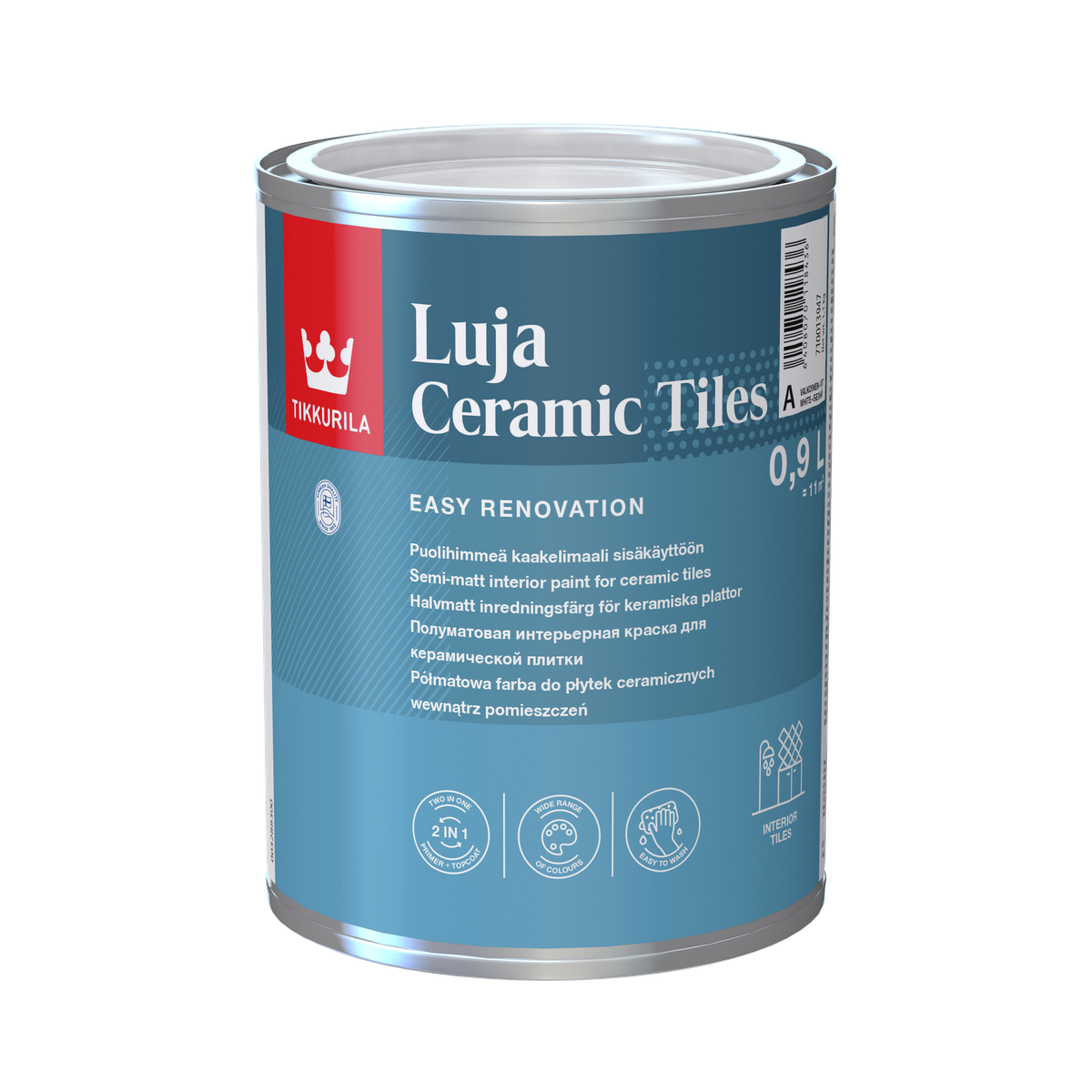 LUJA CERAMIC TILES - Polomatná barva na keramické obklady