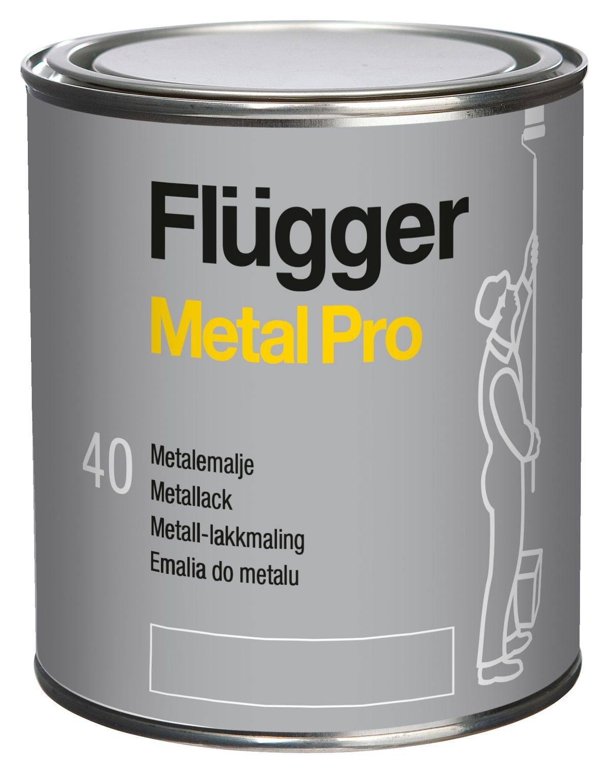 METAL PRO EMAIL 40 - Akrylátový vrchní nátěr na kov