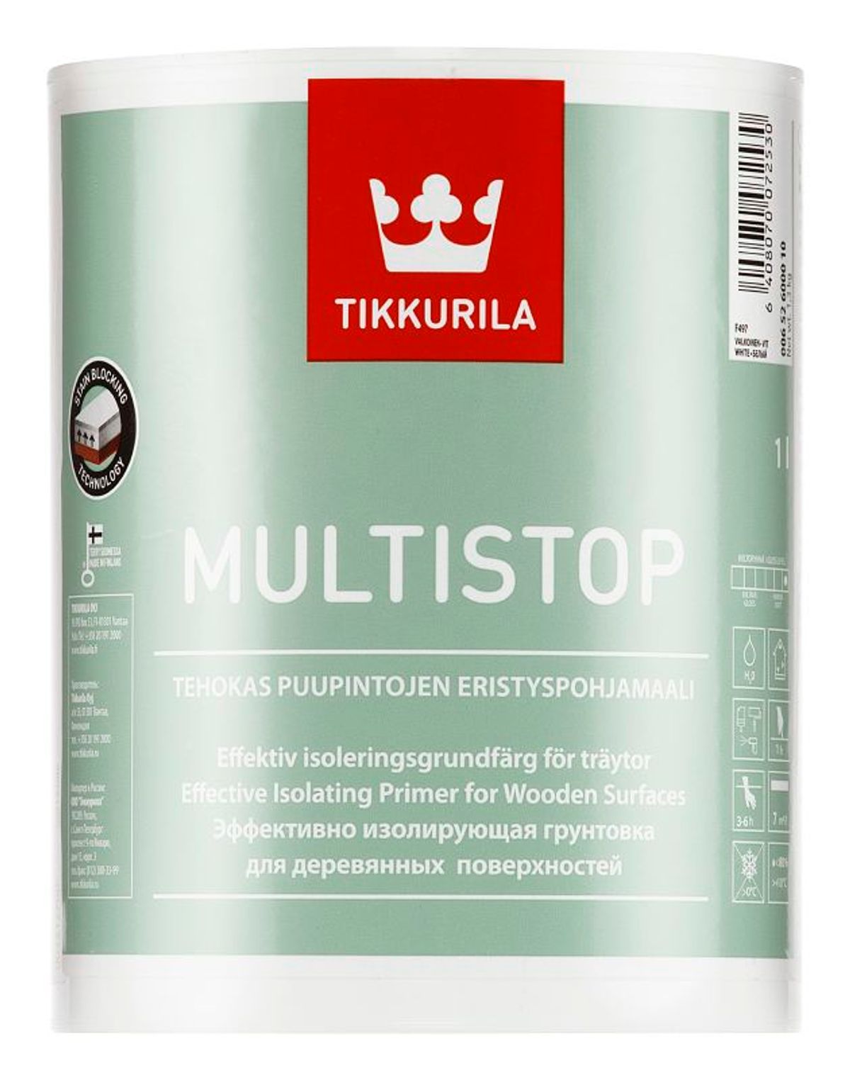 MULTISTOP, izolační základní nátěr, TIKKURILA