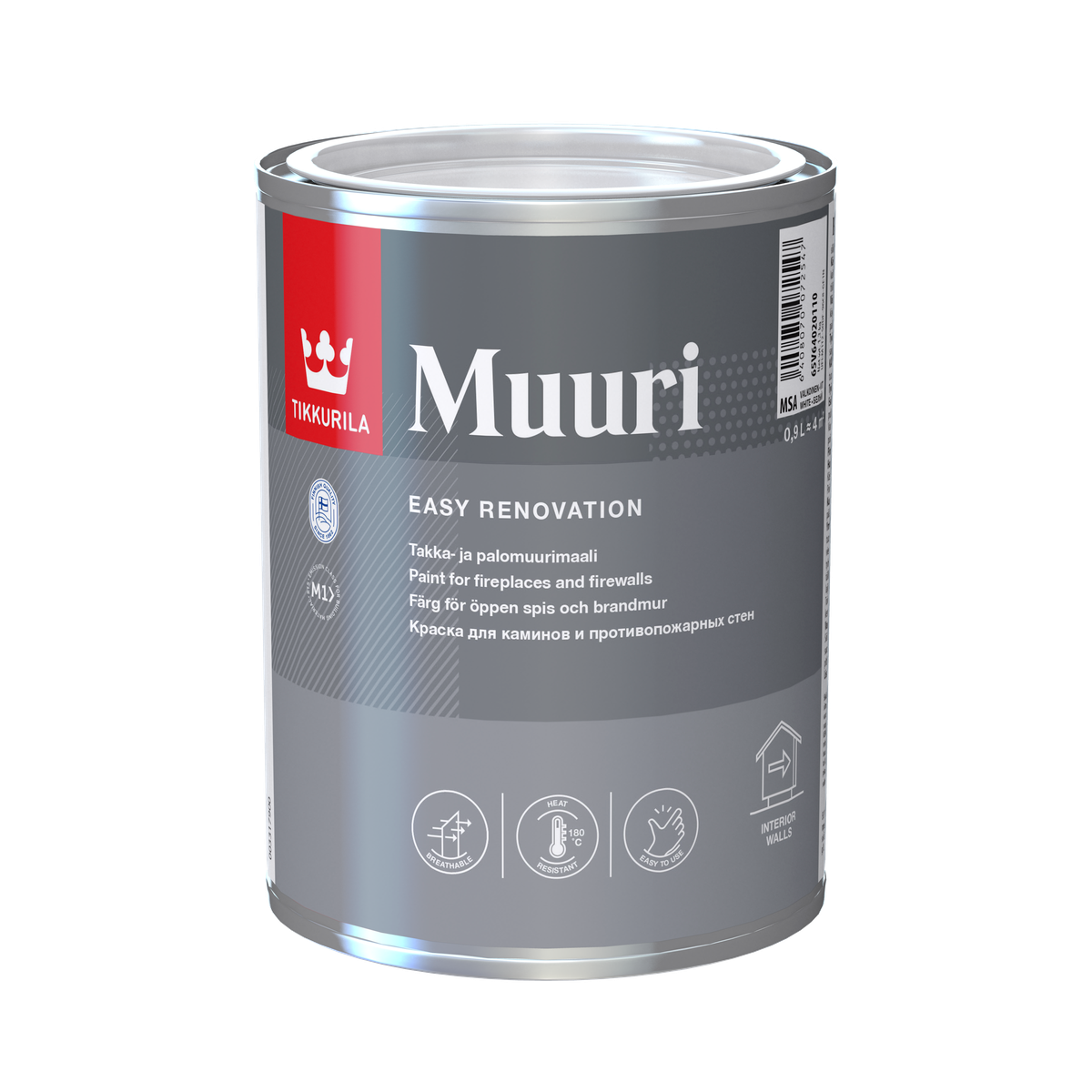 MUURI, barva na krby, TIKKURILA