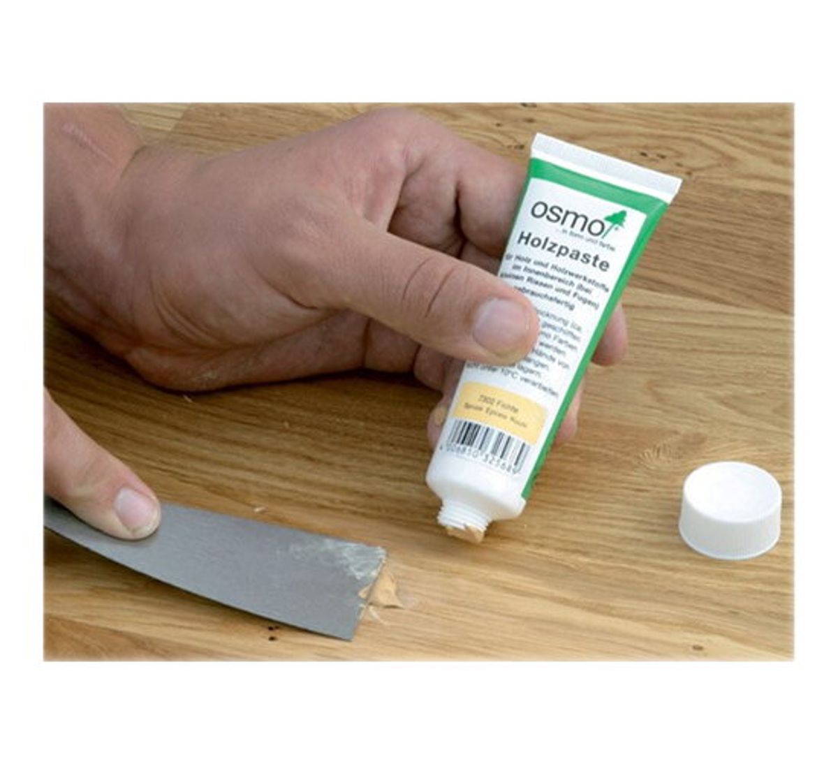 REPARAČNÍ PASTA NA DŘEVO - Pro opravu malých trhlin, otvorů a spár ve dřevě