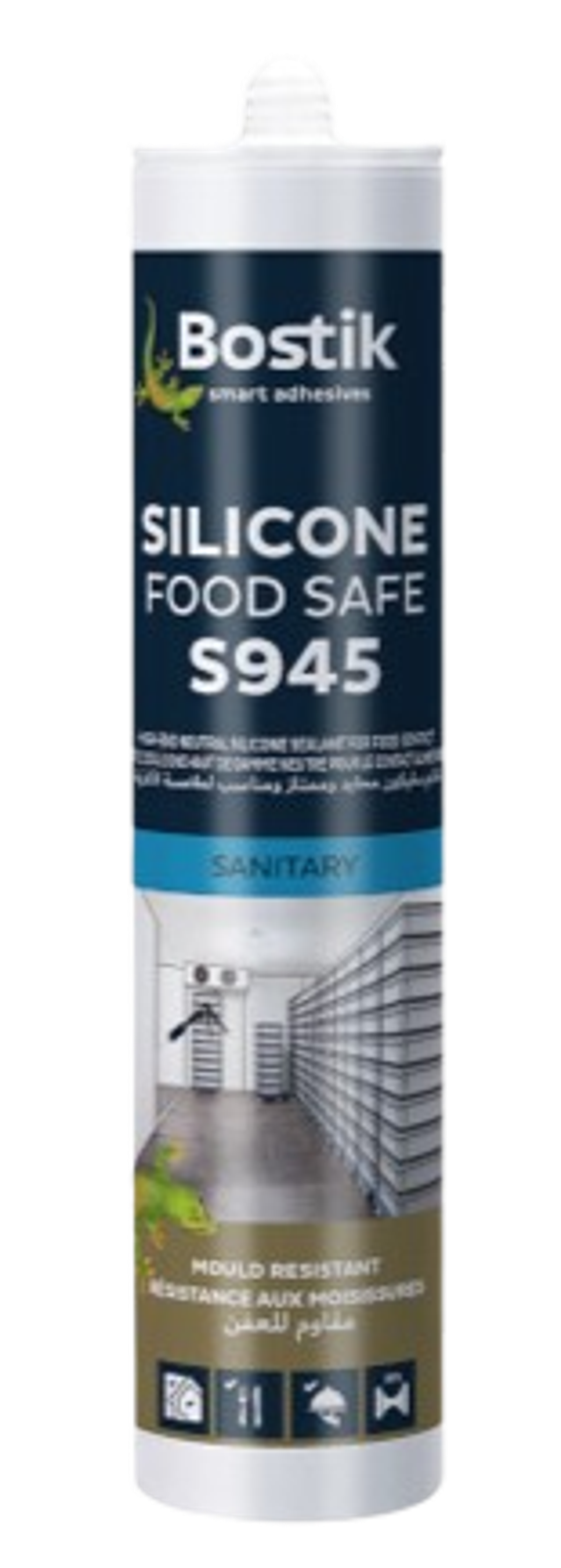 S945 SILICONE FOOD SAFE - Neutrální prémiový silikonový tmel pro styk s potravinami

