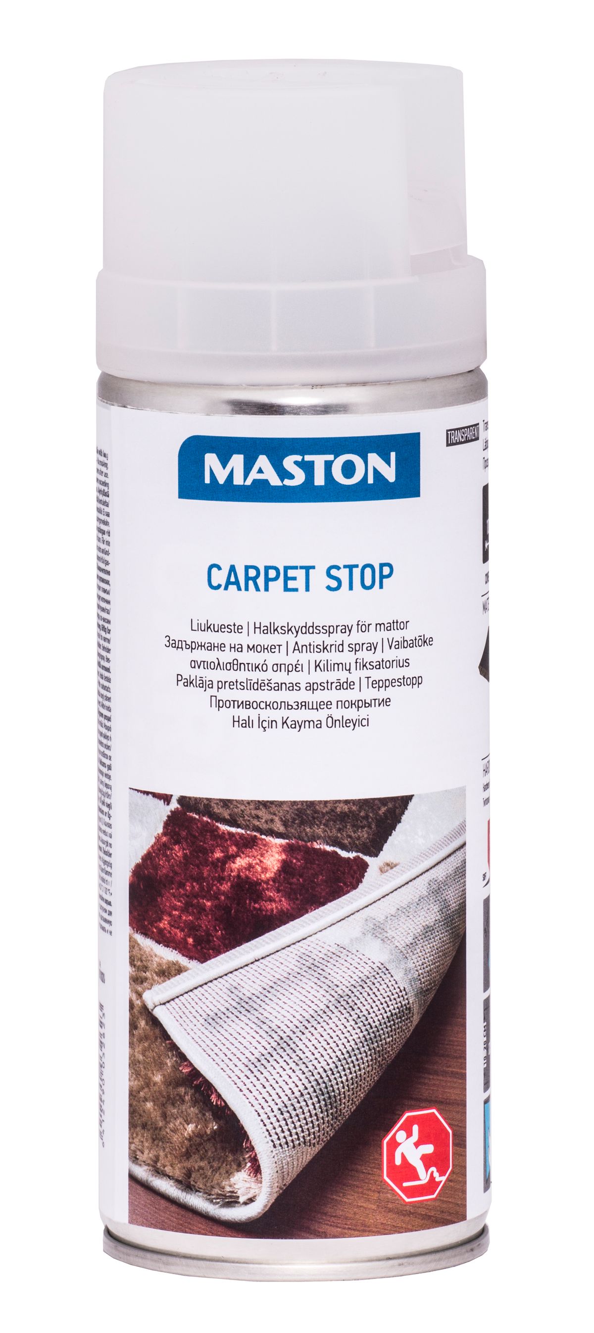 CARPET STOP, protiskluzový sprej , MASTON