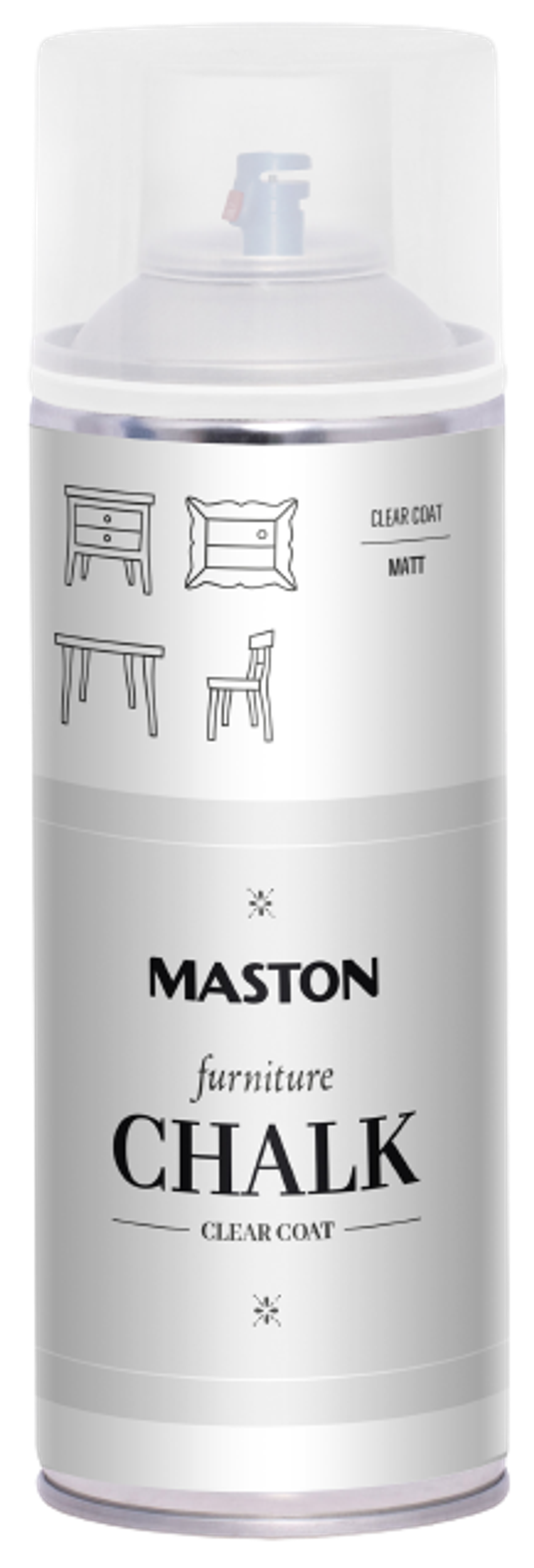 SPRAY MASTON FURNITURE CHALK CLEAR COAT - Nátěr na zvýšení tvrdosti