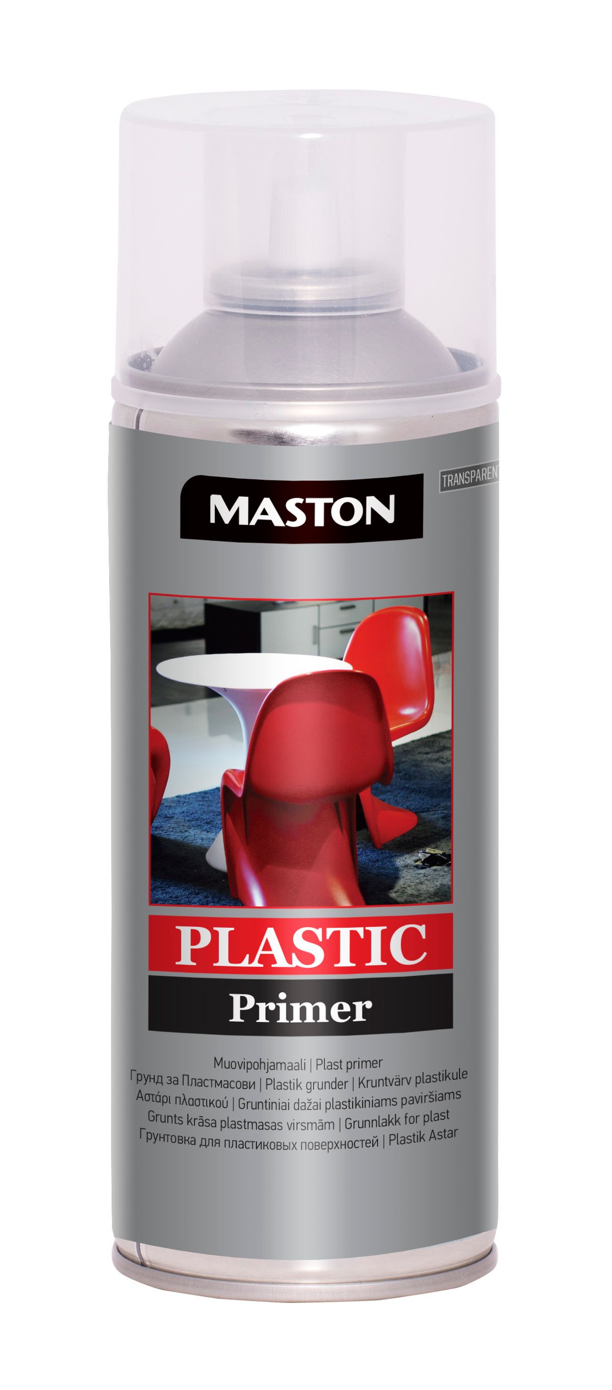 PLASTIC PRIMER, základní sprej na plasty, MASTON