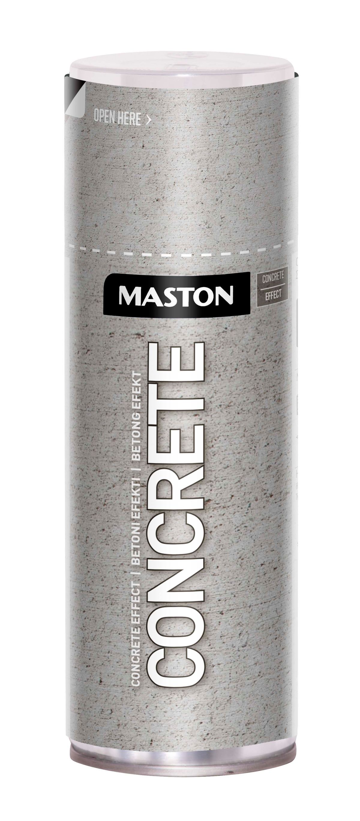 CONCRETE EFFECT, barva ve spreji s efektem betonu, MASTON