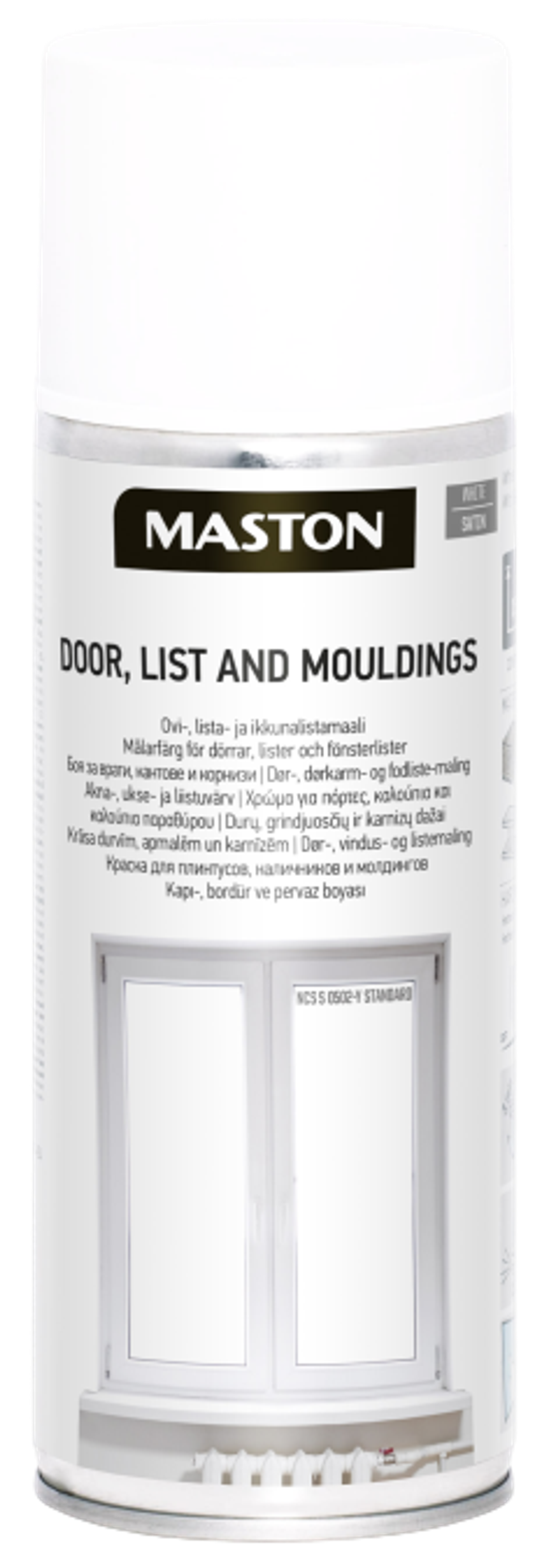 SPRAYPAINT MASTON DOOR, WINDOW, LIST AND MOULDINGS - Plnicí barva pro dveře a okna

