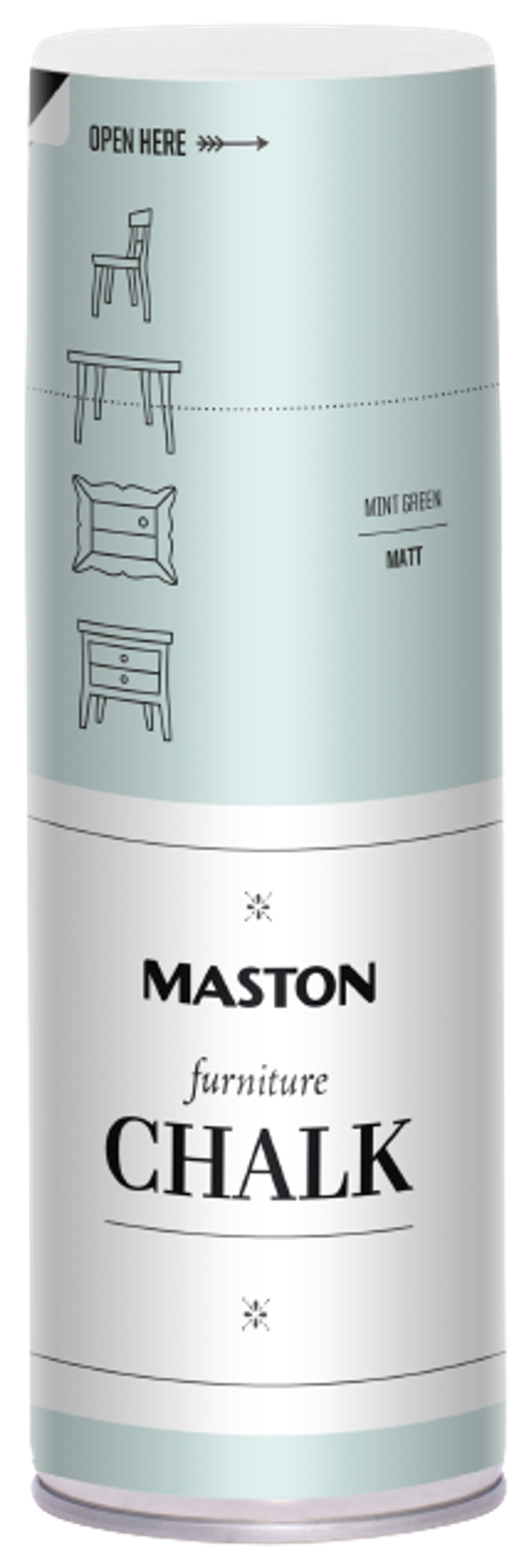 SPRAYPAINT MASTON FURNITURE CHALK - Křídová barva v spreji na nábytek