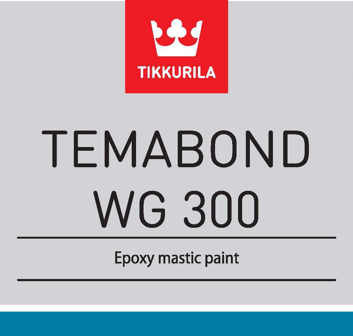 TEMABOND WG 300, epoxidová barva, TIKKURILA