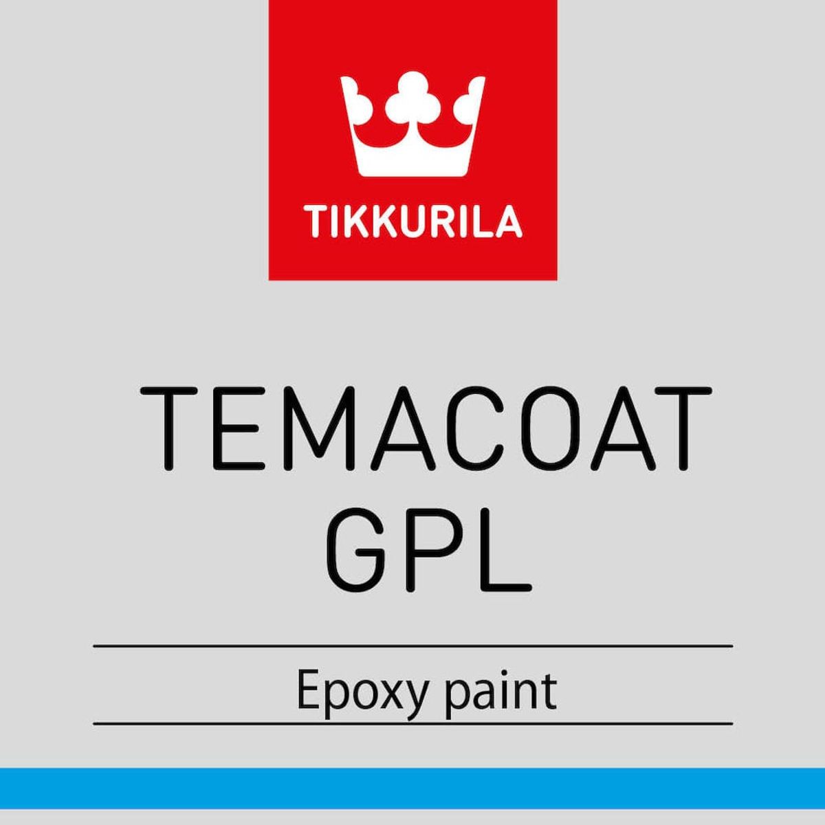 TEMACOAT GPL, epoxidová vrchní barva, TIKKURILA