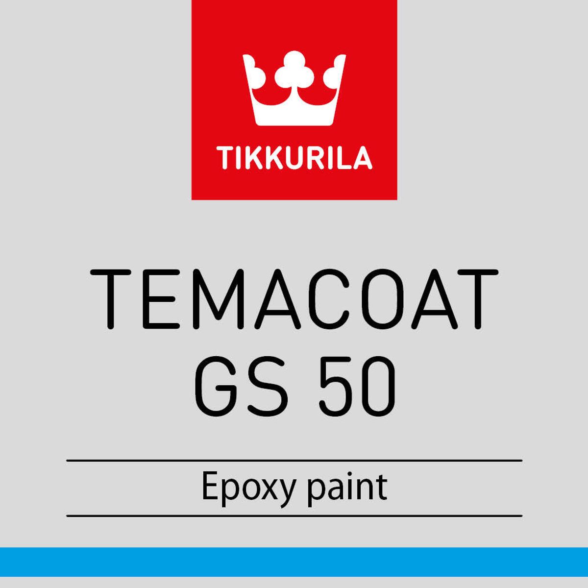 TEMACOAT GS 50 - Dvousložkový, polyamidem vytvrzovaný, epoxidovaný nátěr