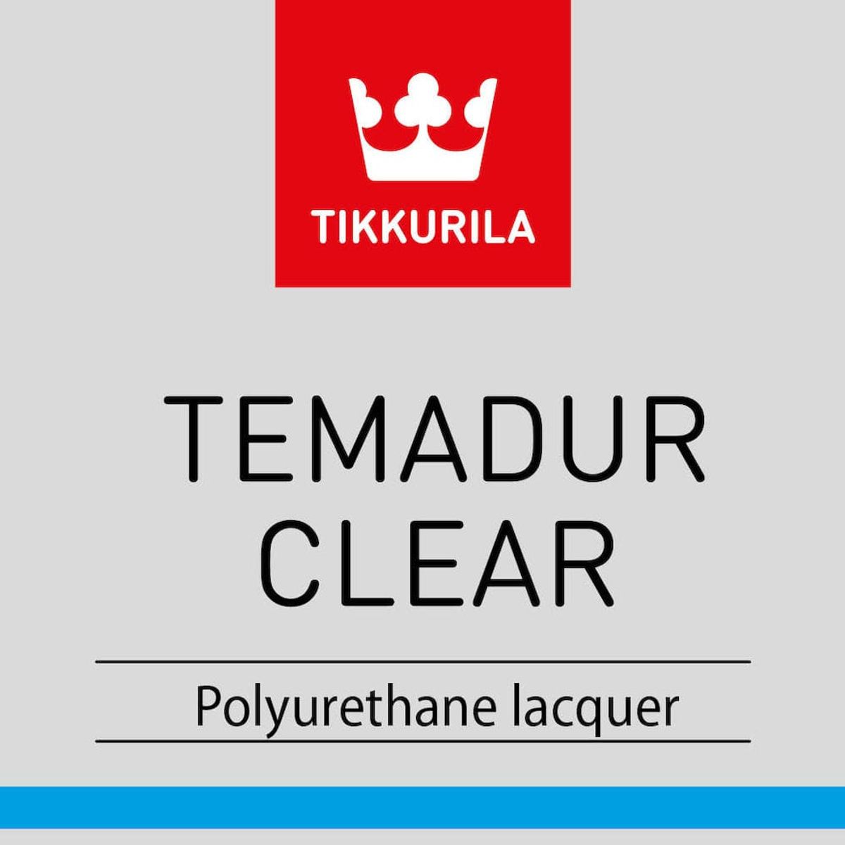 TEMADUR CLEAR, polyuretanový lak, TIKKURILA