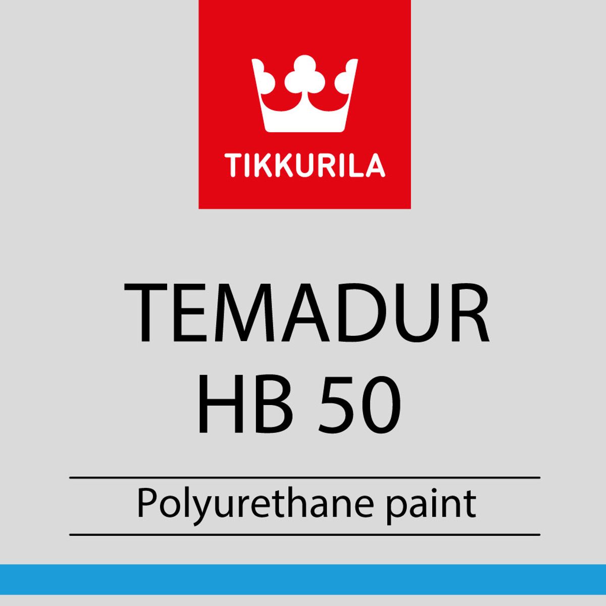 TEMADUR HB 50, polyuretanová barva, TIKKURILA