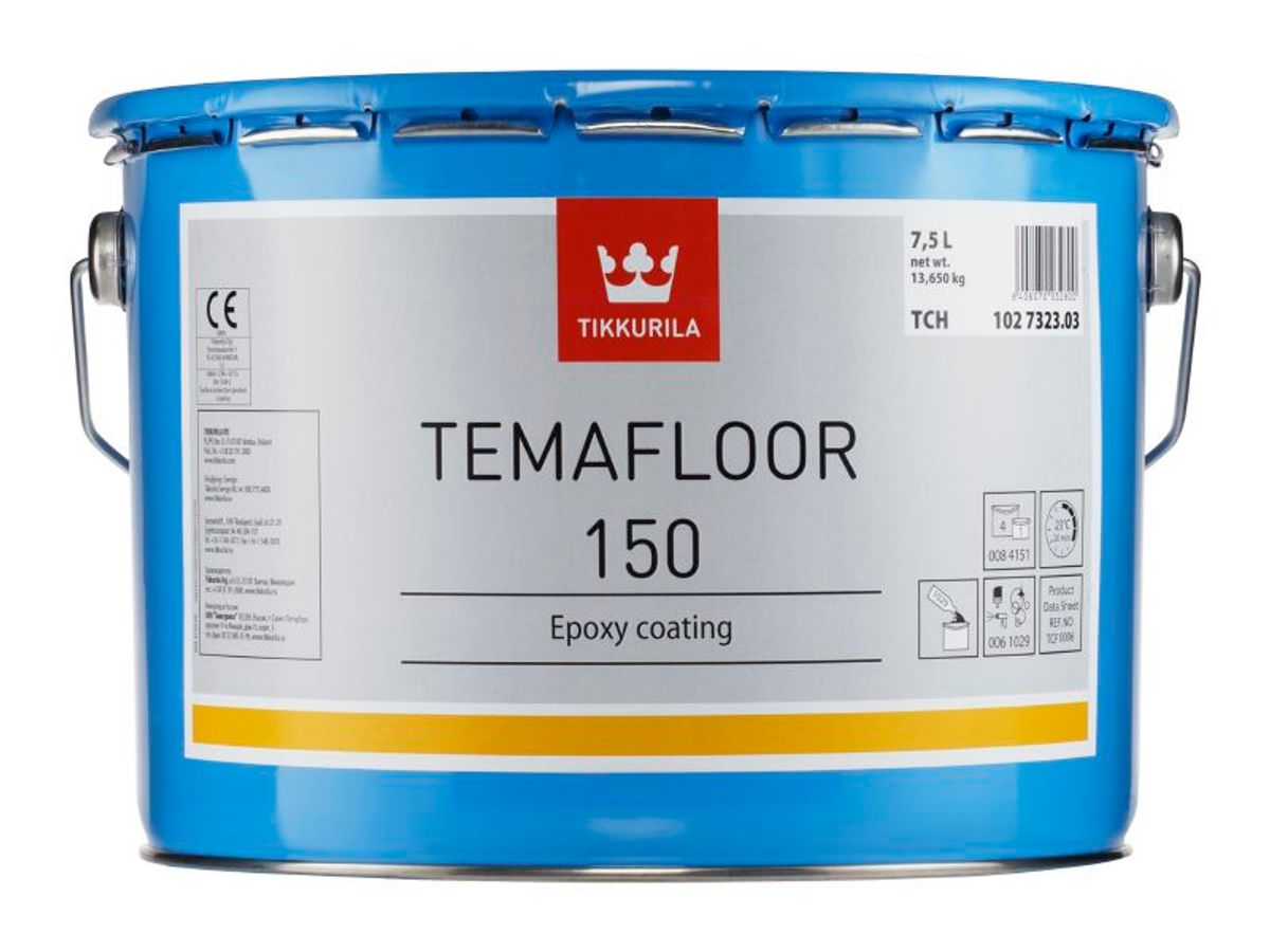 TEMAFLOOR 150, epoxidová barva, TIKKURILA