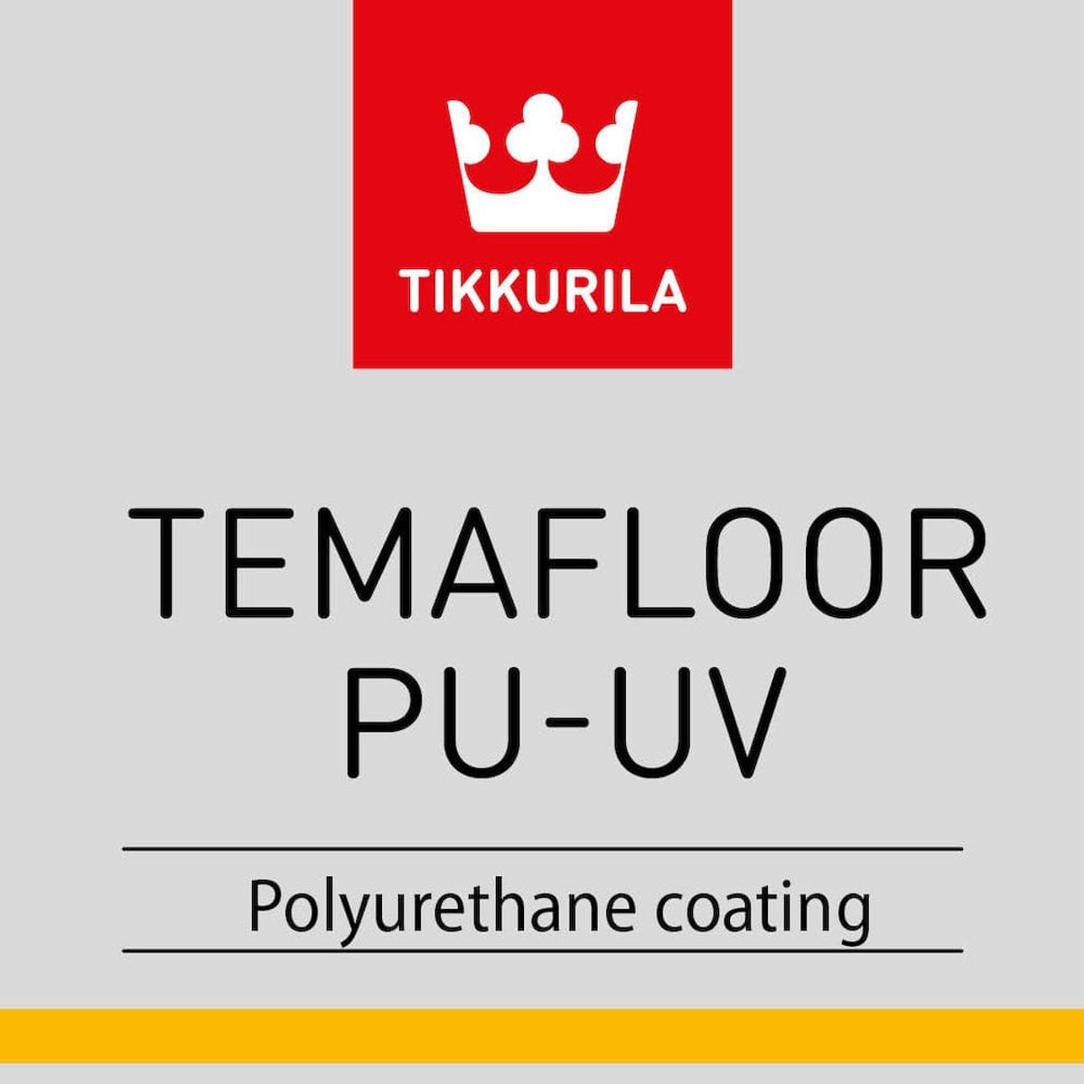 TEMAFLOOR PU-UV, polyuretanová barva, TIKKURILA