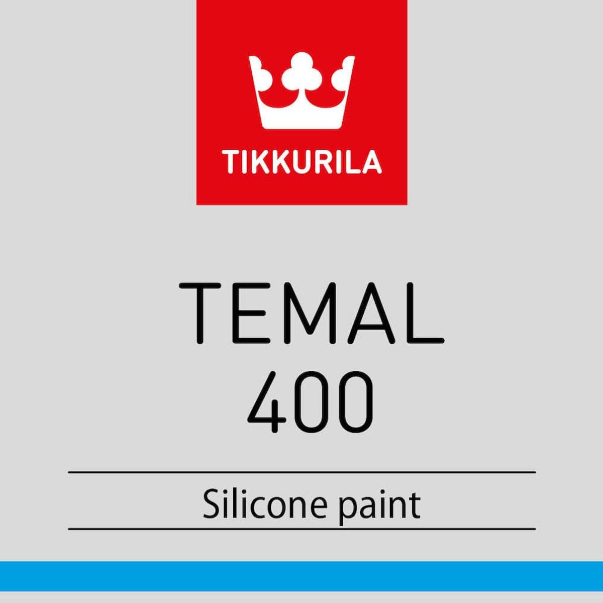 TEMAL 400, tepelně odolná silikonová barva, TIKKURILA