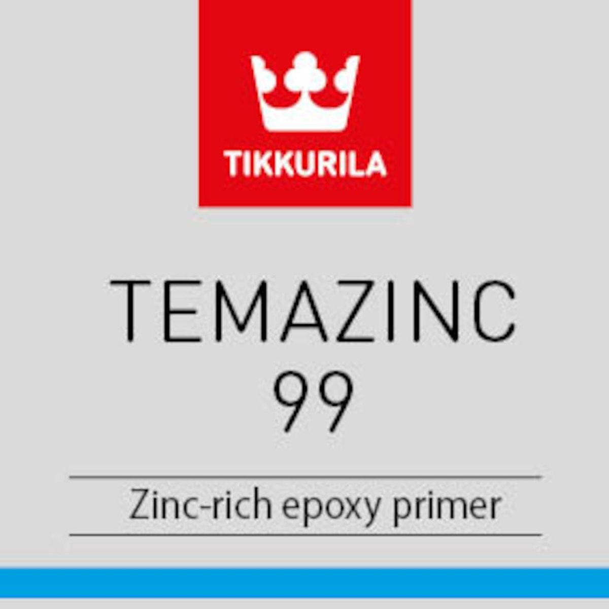 TEMAZINC 99 zinkově epoxidová barva, TIKKURILA