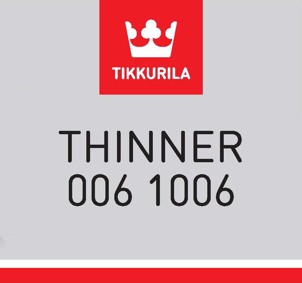 THINNER 1006 - Ředidlo
