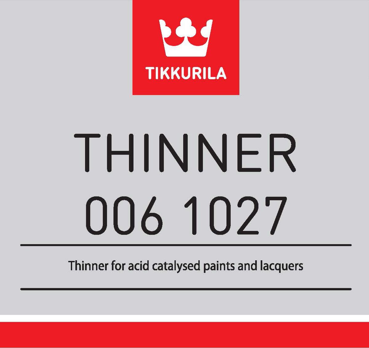 THINNER 1027 - Ředidlo 