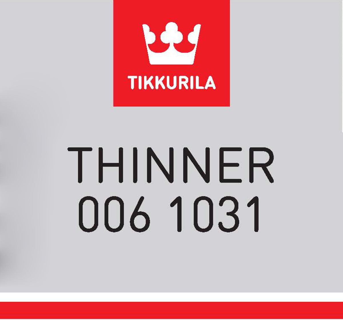 THINNER 1031 - Ředidlo
