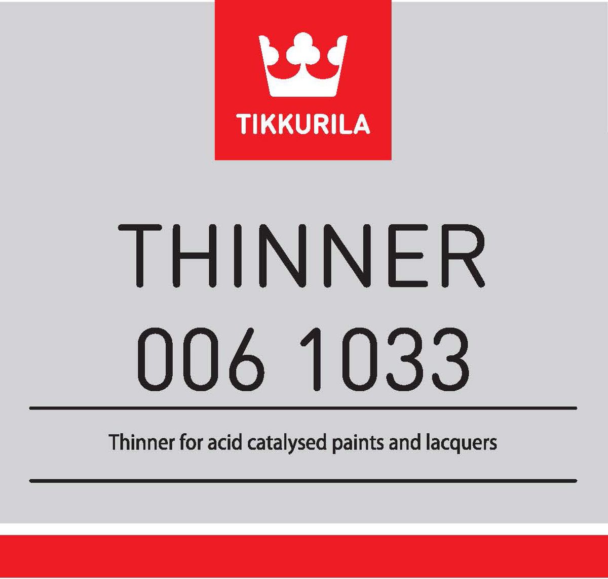 THINNER 1033 - Ředidlo