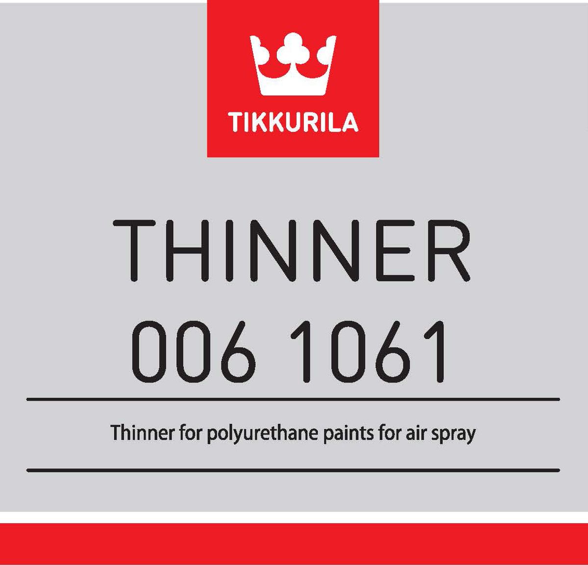 THINNER 1061 - Ředidlo