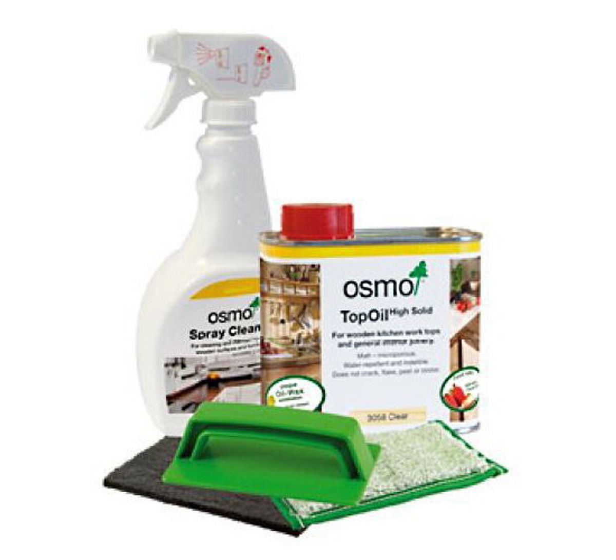 TOP OLEJ ÚDRŽBOVÁ SADA - Pro čištění a údržbu dřevěných ploch v interiérech