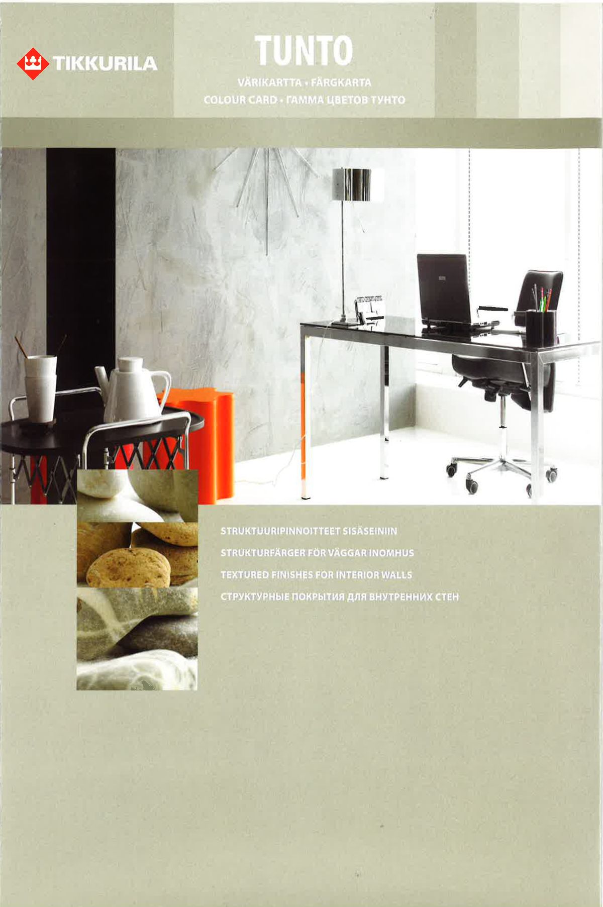 TUNTO - Vzorník omítky Tunto.