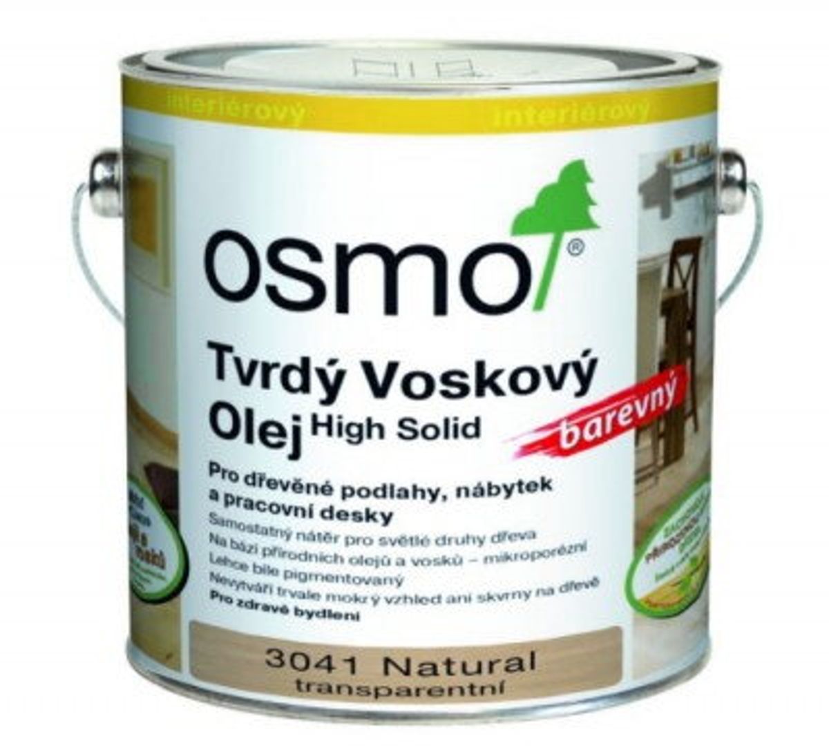 TVRDÝ VOSKOVÝ OLEJ EFEKT NATURAL - Ochrana světlých dřevěných podlah a nábytku