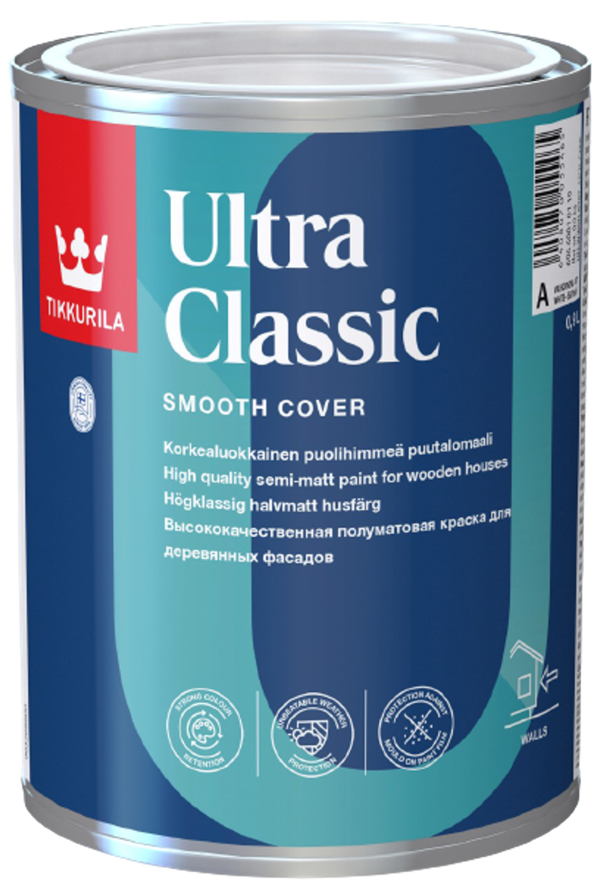 ULTRA CLASSIC, krycí barva na dřevo, TIKKURILA
