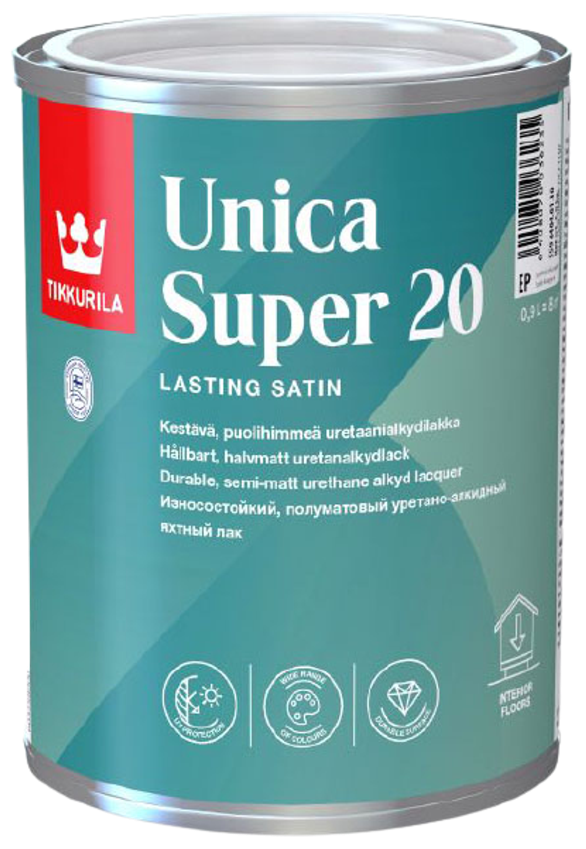 UNICA SUPER 20, lak na dřevo, TIKKURILA