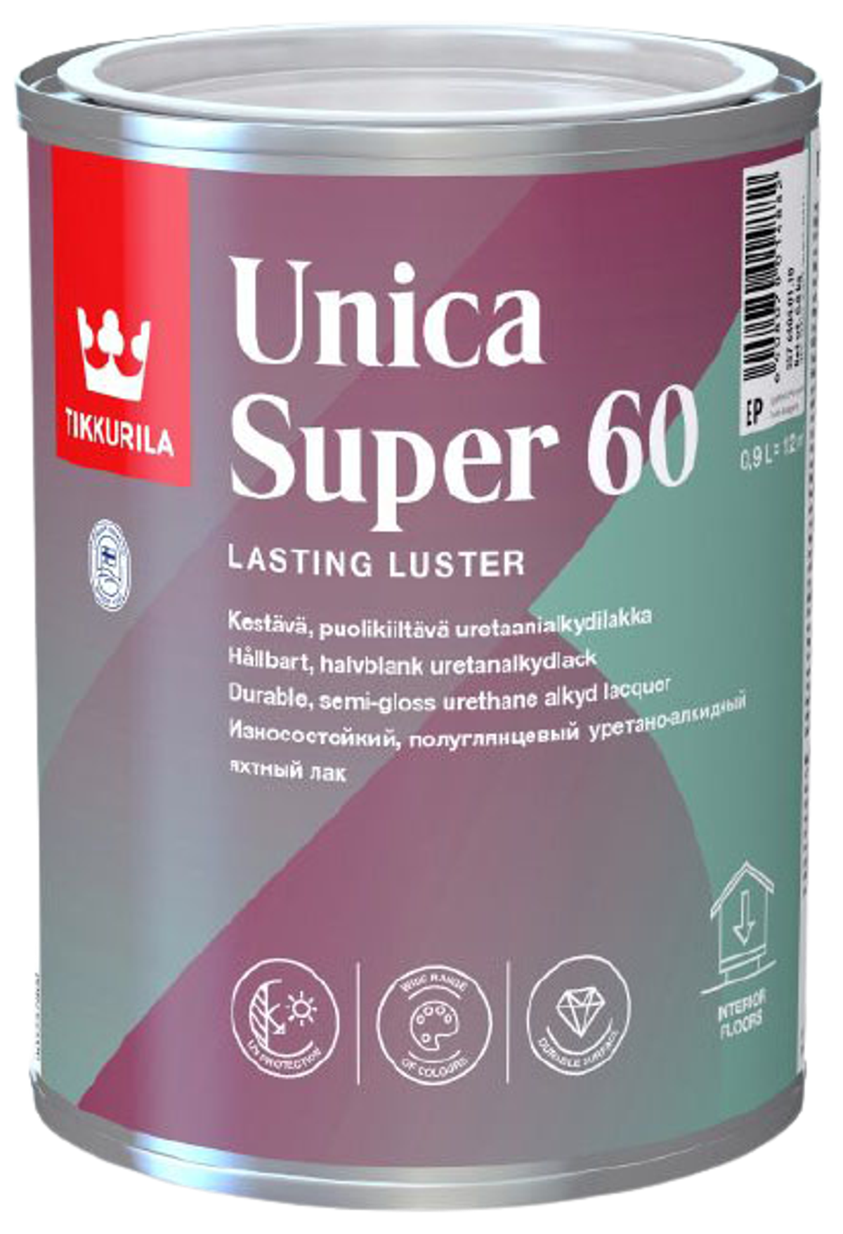 UNICA SUPER 60, lak na dřevo, TIKKURILA