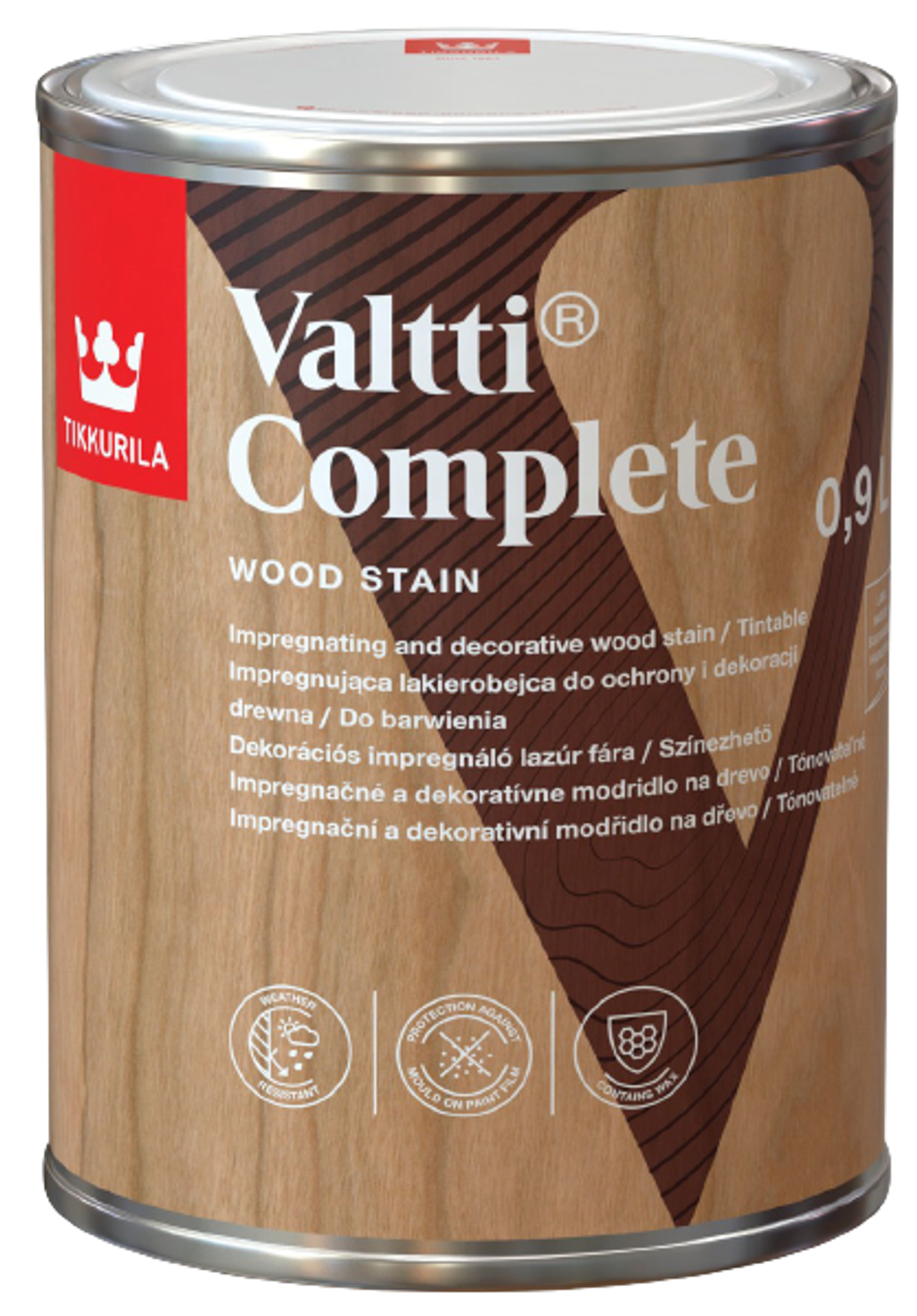 VALTTI COMPLETE, tenkovrstvá lazura, TIKKURILA