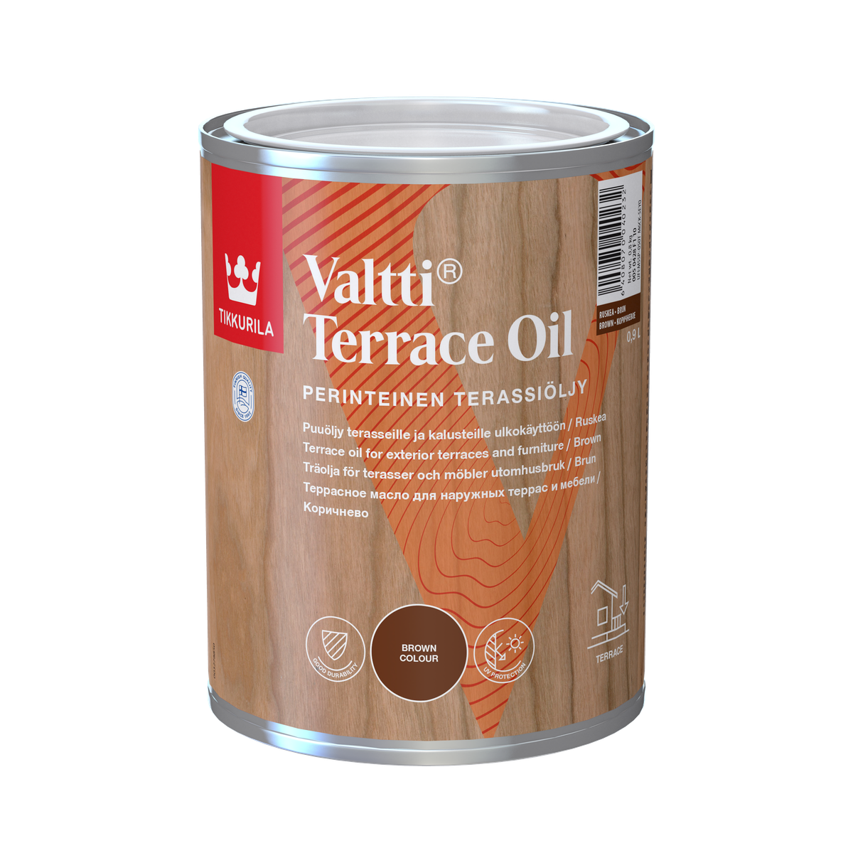 VALTTI TERRACE & FURNITURE OIL, olej na dřevo, TIKKURILA