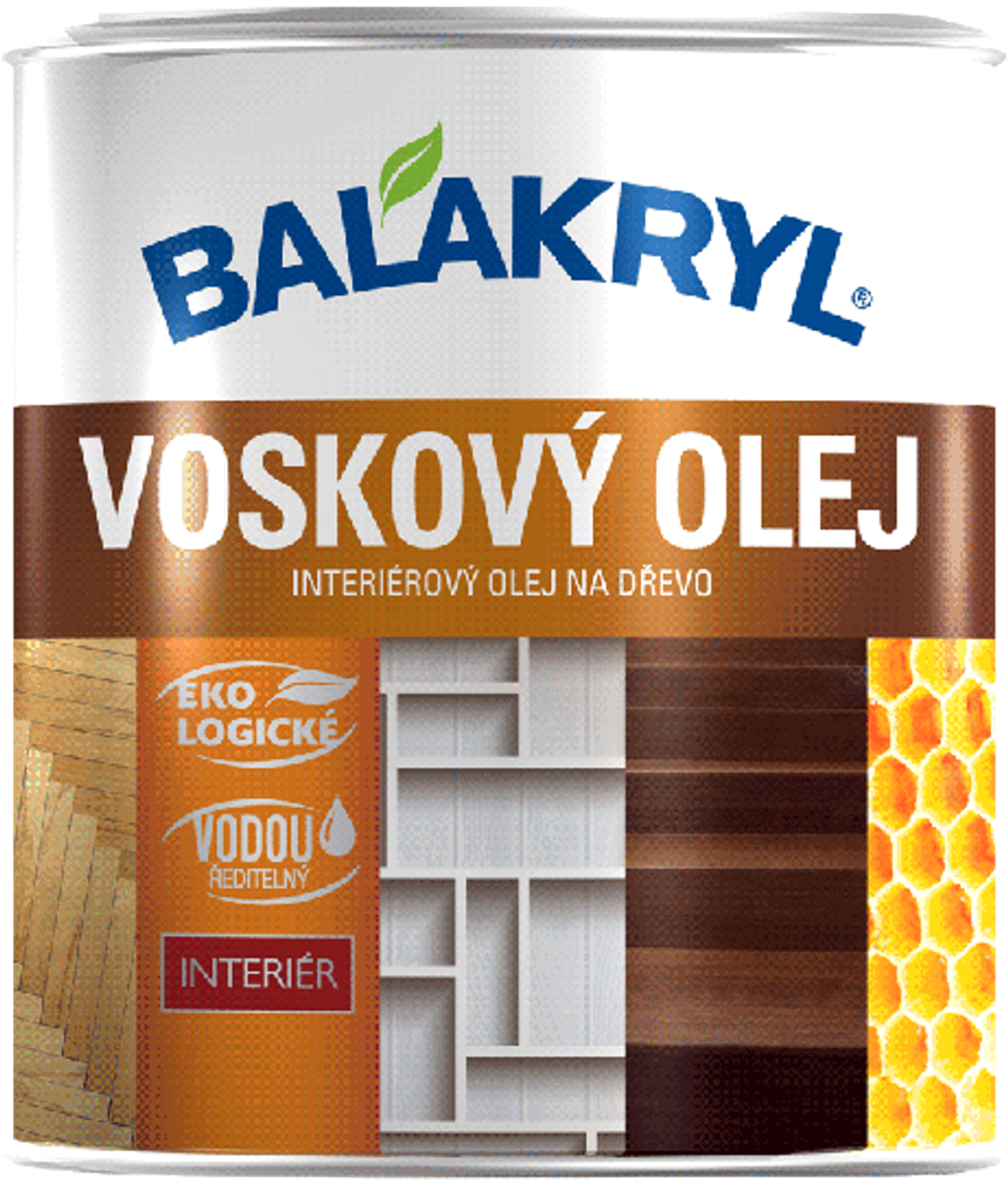 VOSKOVÝ OLEJ BALAKRYL - Interiérový voskový olej na dřevo